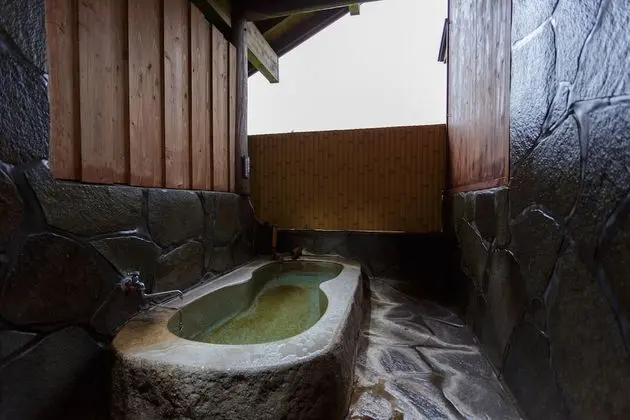 Deluxe Oda, Ek Bina (Japanese Style with Open Air Bath)