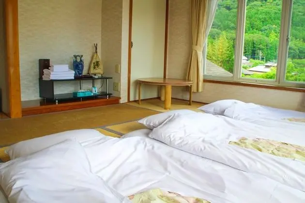 Traditional Dört Kişilik Oda, Dağ Manzaralı (Japanese Style)