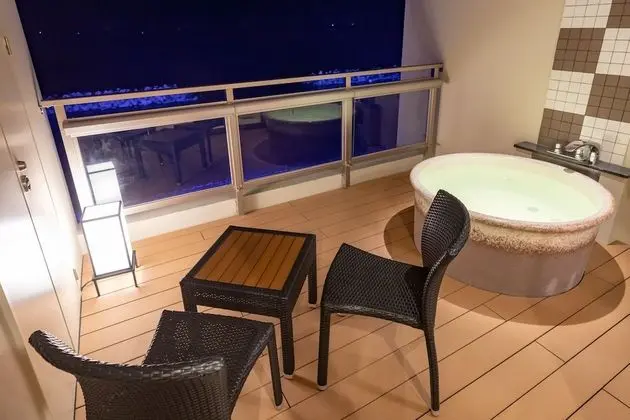 Standard Oda, Özel Banyo, Okyanus Manzaralı (Japanese Western Style, Open-air Bath)