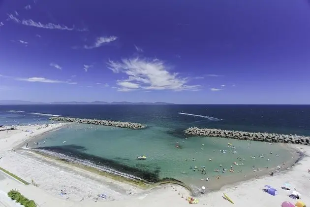 Süit, Özel Banyo, Köşe (Open-air Bath, Ocean View)