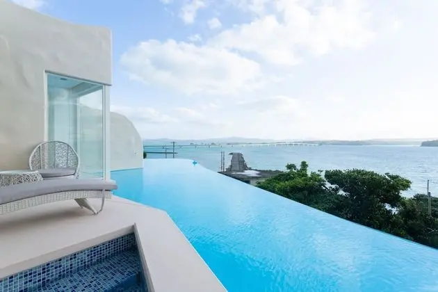 Deluxe Villa, 1 Yatak Odası, Sigara İçilmez, Okyanus Manzaralı (C, Private Open-air Bath)