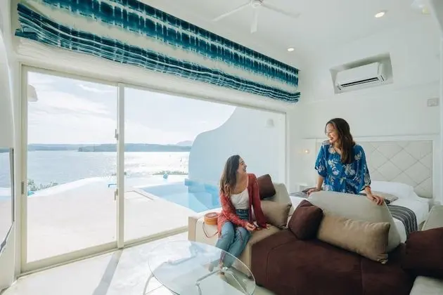 Deluxe Villa, 2 Yatak Odası, Kişiye Özel Havuzlu, Okyanus Manzaralı