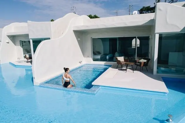 Deluxe Villa, 2 Yatak Odası, Kişiye Özel Havuzlu, Okyanus Manzaralı