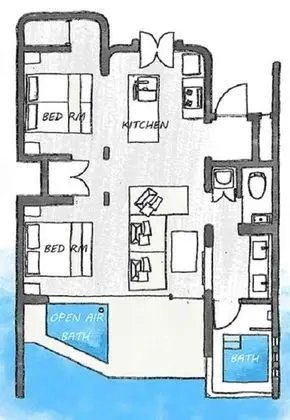 Deluxe Villa, 2 Yatak Odası, Sigara İçilmez, Okyanus Manzaralı