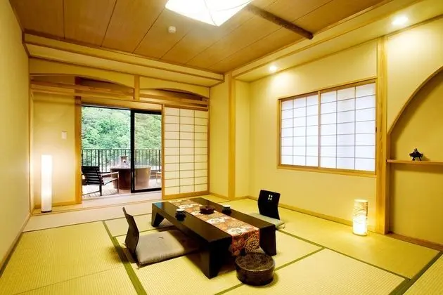 Traditional Oda, Sigara İçilmez, Dağ Manzaralı (Japanese Style with Open Air Bath)