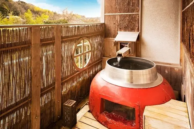Traditional Oda, Sigara İçilmez (JP Style, 6 People, Open-air Bath)