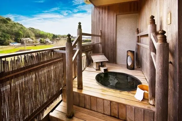 Traditional Oda, Sigara İçilmez (JP Style, 6 People, Open-air Bath)
