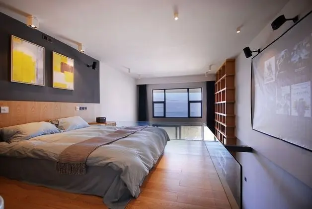 Çatı Katı (Loft), 1 Yatak Odası, Deniz Manzaralı
