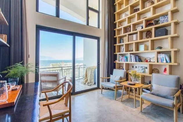 Çatı Katı (Loft), 1 Yatak Odası, Deniz Manzaralı
