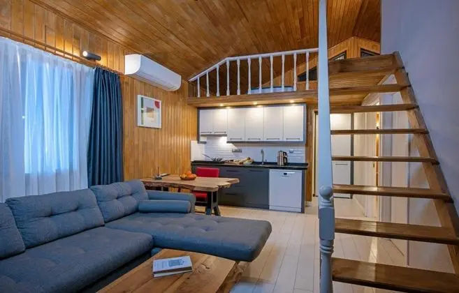 Bungalow, Bahçe Manzaralı, Aileye Özel