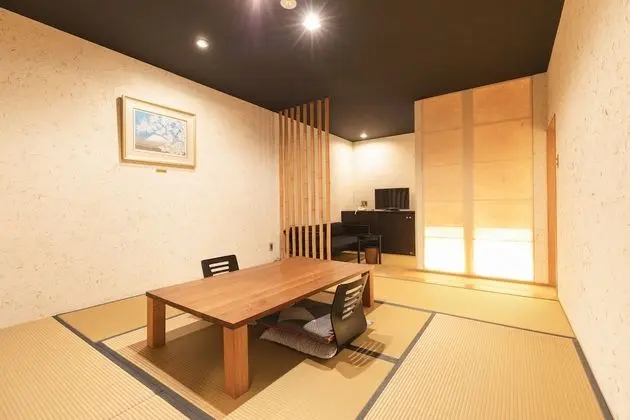 Deluxe Oda, Sigara İçilmez (Tatami Area and Open-Air Bath (Toki))
