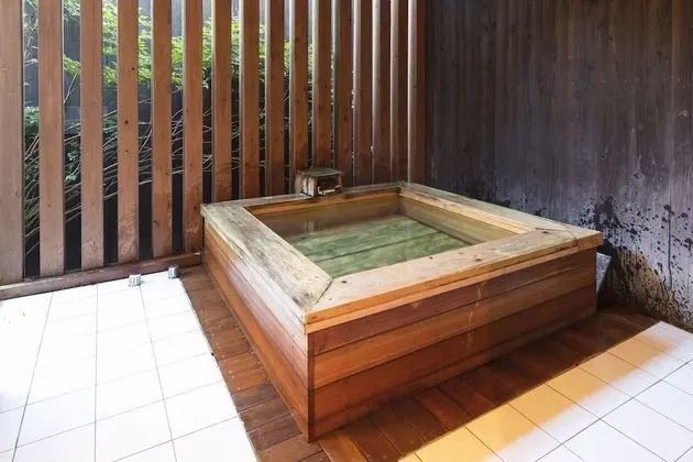 Deluxe Oda, Sigara İçilmez (Tatami Area and Open-Air Bath (Toki))