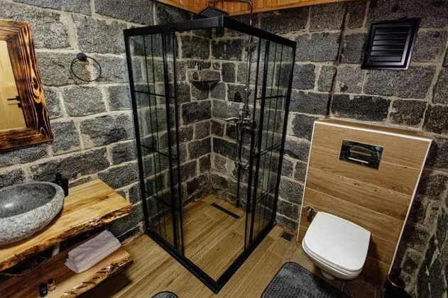 Bungalow, Dağ Manzaralı, Şömineli ve Jakuzili