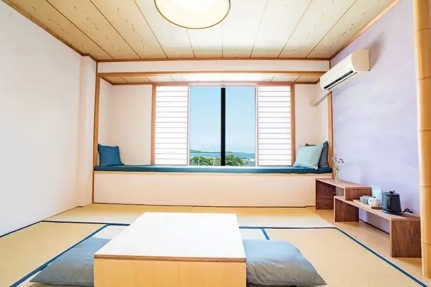 Traditional Oda, Okyanus Manzaralı (Japanese Style- Gunjo)