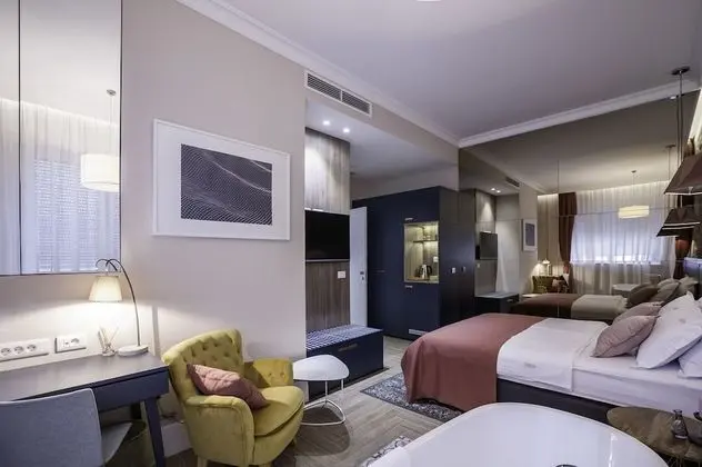 Deluxe Tek Büyük Yataklı Oda, Küvet