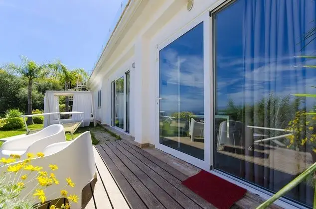 Panoramic Apartment, 1 Bedroom, Sea View, Garden Area with Hydromassage (Private entrance)