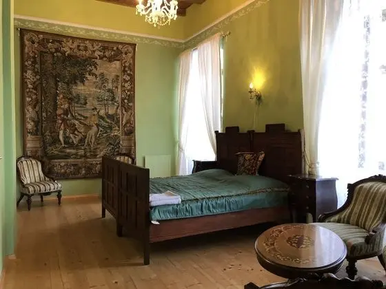 Deluxe Üç Kişilik Oda, Şömine, Bahçe Manzaralı