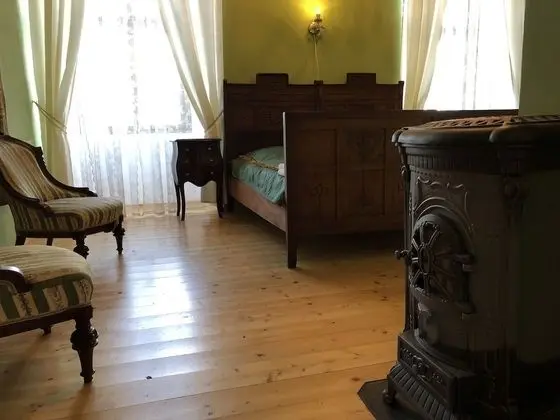 Deluxe Üç Kişilik Oda, Şömine, Bahçe Manzaralı