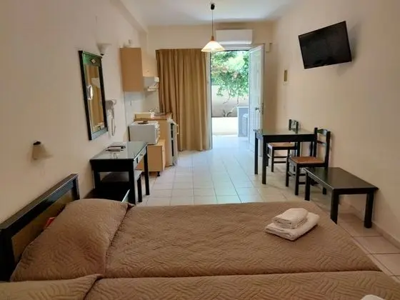 Economy Stüdyo, 2 Tek Kişilik Yatak, Teras