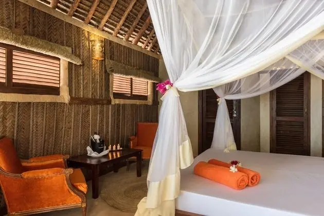 Deluxe Bungalov, 1 Yatak Odası, Deniz Manzaralı, Denize Sıfır