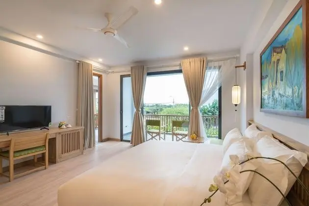 Deluxe Tek Büyük veya İki Ayrı Yataklı Oda, Balkon