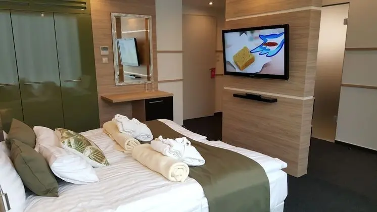 Deluxe Tek Büyük Yataklı Oda, 1 Yatak Odası, Bahçe Manzaralı