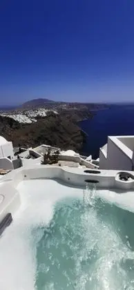 Cave 2 Bedroom Apartment with Hot Tub (Caldera View)