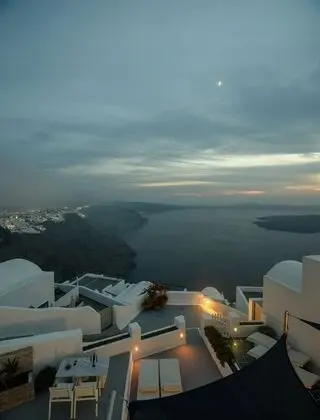 Honeymoon Stüdyo Süit, Sıcak Su Havuzu, Deniz Manzaralı (Annex, Indoor HotTub and Caldera View)