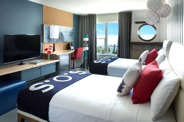 Deluxe Oda, 2 Çift Kişilik Yatak, Balkon