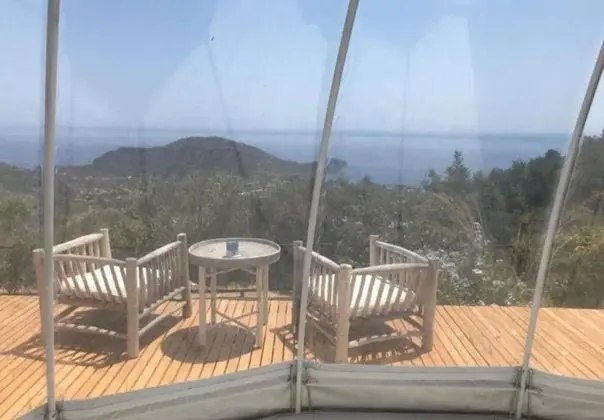 Glamping Çadır, Deniz Ve Dağ Manzaralı, Teraslı