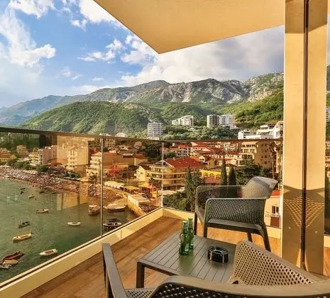 Deluxe Tek Büyük Yataklı Oda, 1 En Büyük (King) Boy Yatak, Deniz Manzaralı