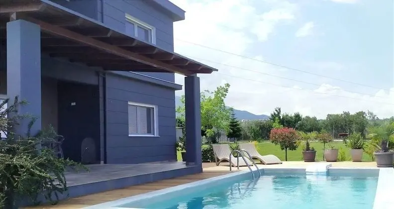 Villa, 3 Yatak Odası, Şömine