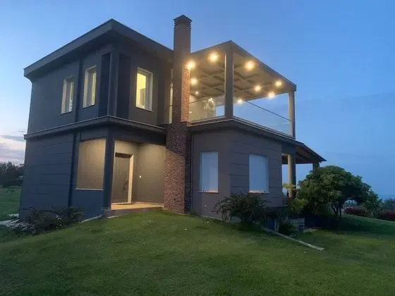 Villa, 3 Yatak Odası, Şömine