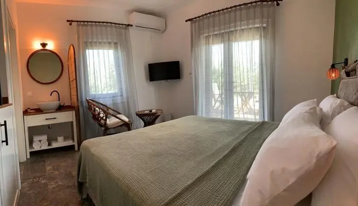 Delux Verandalı Oda 2, Bahçe Manzaralı, Verandalı