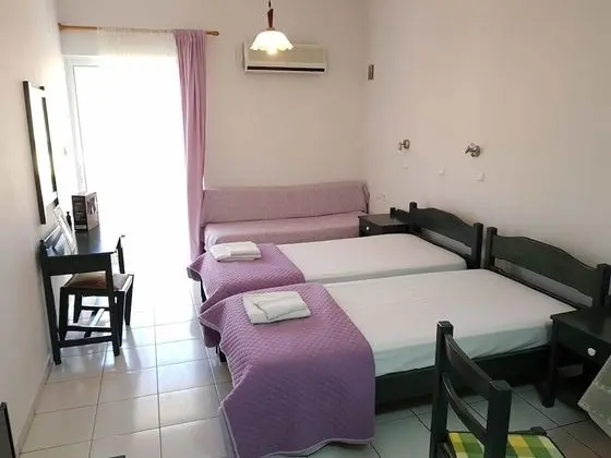 Economy Stüdyo, 3 Tek Kişilik Yatak, Balkon