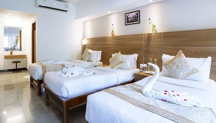 Deluxe Üç Kişilik Oda, 3 Tek Kişilik Yatak