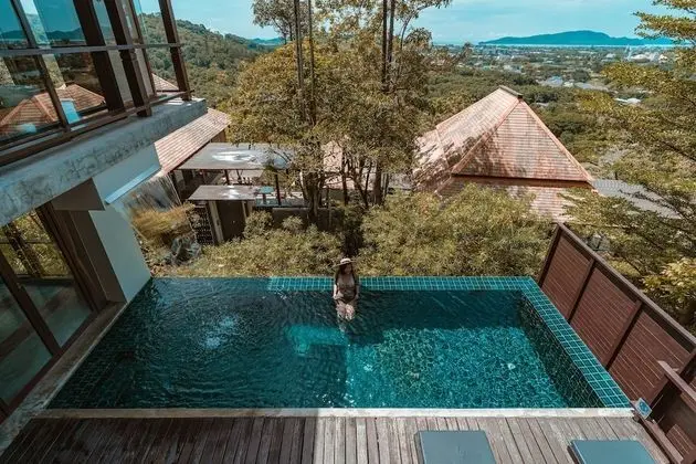 Villa, 1 Yatak Odası, Kişiye Özel Havuzlu (Waterfall)