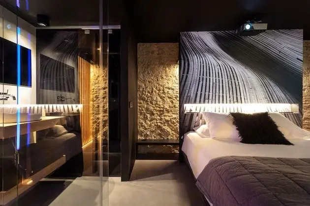 Superior Tek Büyük Yataklı Oda, Banyolu/Duşlu (The Black One Room)