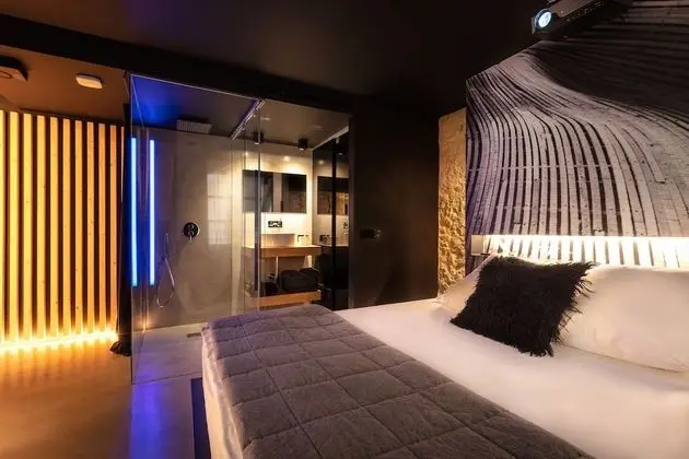 Superior Tek Büyük Yataklı Oda, Banyolu/Duşlu (The Black One Room)