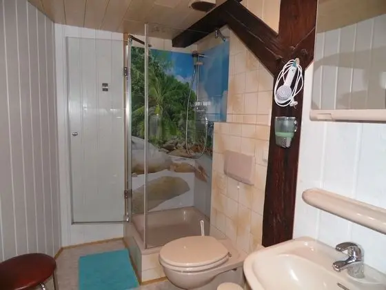 Comfort İki Ayrı Yataklı Oda, 1 Yatak Odası, Bahçe Manzaralı (Oybin 3*)