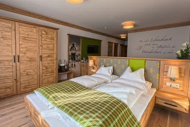 Deluxe Tek Büyük Yataklı Oda, Balkon, Dağ Manzaralı (Graukogel)