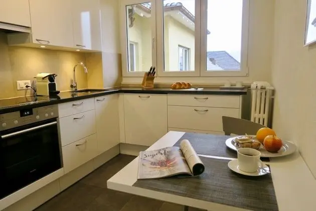 Comfort Apart Daire, 1 Büyük (Queen) Boy Yatak ve Çekyat (incl. cleaning fee of 120 CHF)