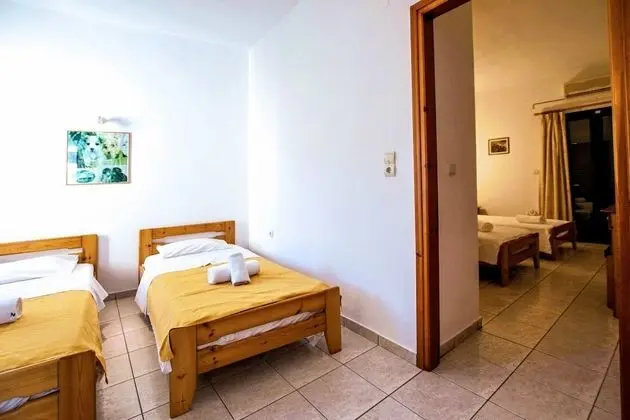 Apart Daire, 1 Yatak Odası, Bahçe Manzaralı (Quadruple)